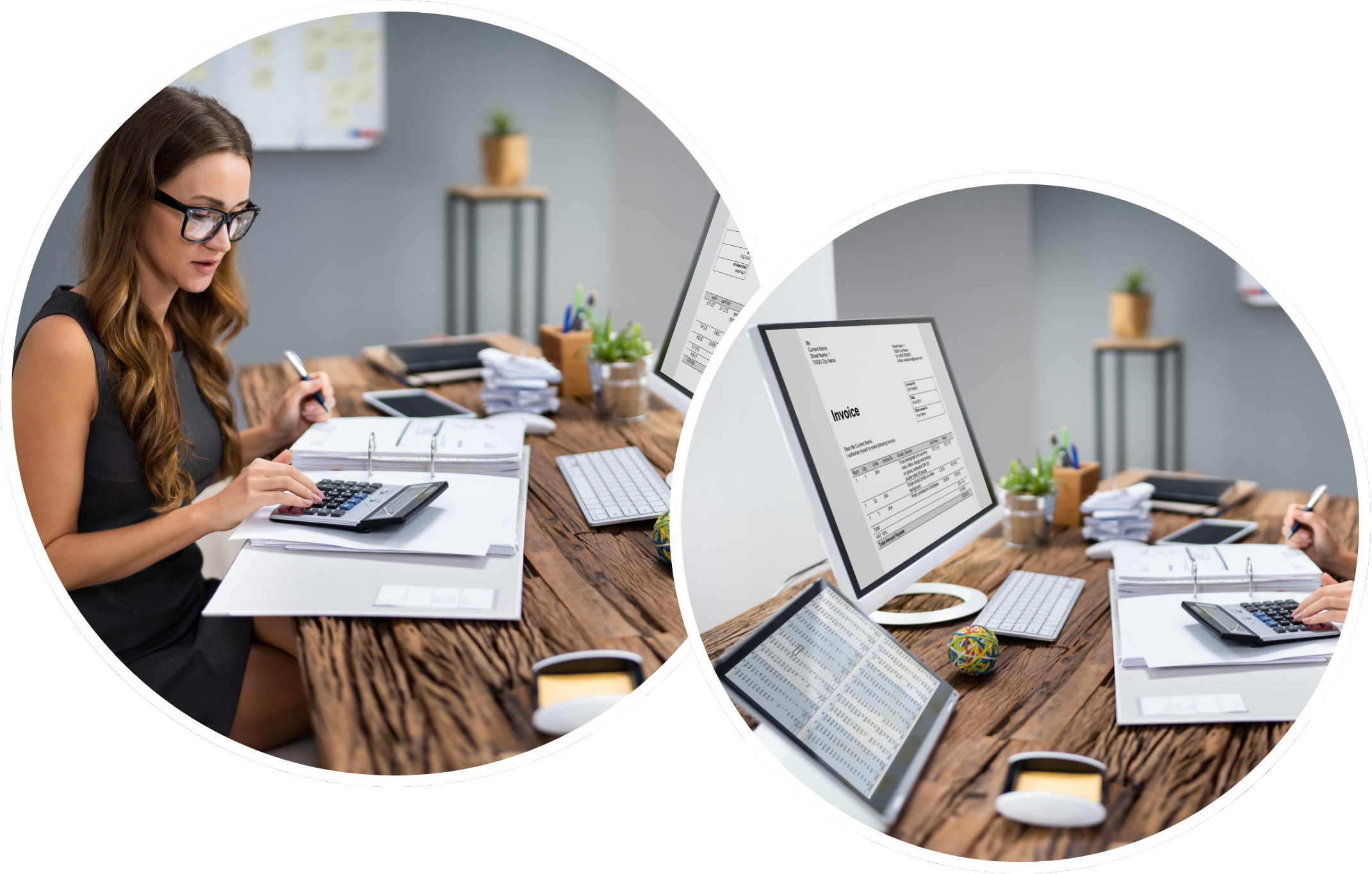 red and blue modern business accounting services facebook cover (1)